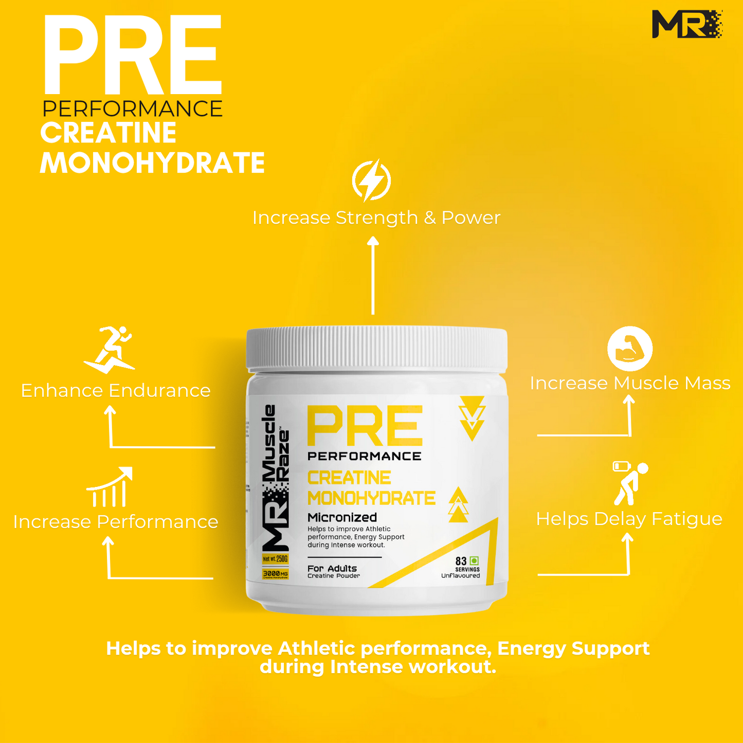 Muscle Raze Creatine Monohydrate 250g