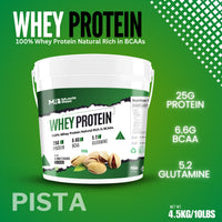 Muscle Raze Whey Protein 4.5kg 10Lbs+25Gm Protein+6.6Gm BCAA+5.2 Glutamine 150 Serving