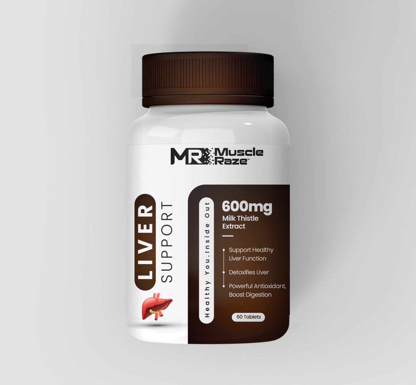 Muscle Raze Liver Support 60 Tablets